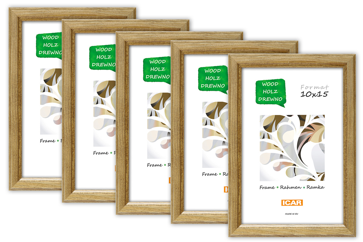 Fotorahmen DRWA PAK 3 hellbraun